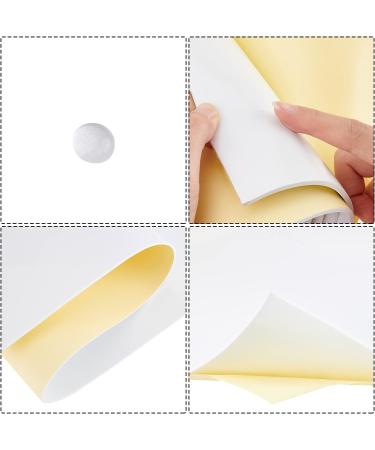 Benecreat 78.7x12 inch White Self-Adhesive EVA Foam Roll - Ideal for Scrapbooking, Crafts, Cosplay & Furniture - 3mm Thick - Buy Online on SooperMarket.com