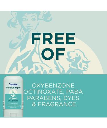 Coppertone Kids Sunscreen Spray SPF 50 + Stick SPF 50 Bundle | Zinc Oxide Mineral Formula | Pediatrician Recommended | 5.5 Oz Spray + 0.49 Oz Stick - Buy Online on SooperMarket.com
