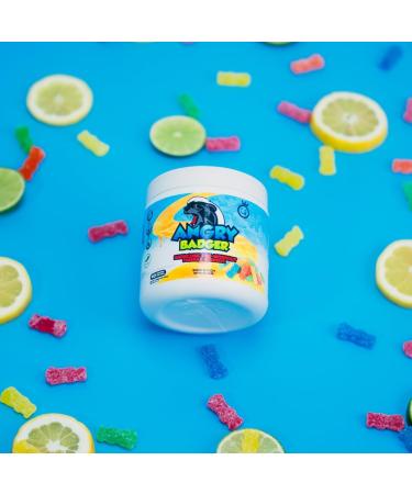 Yummy Sports Pre-Workout Powder - Workout Supplements Powder for Clean Energy Boost and Focus - Preworkout Energy Drink Powder for Women & Men - 300gm 40 Servings - Sour Batch - Buy Online on SooperMarket.com