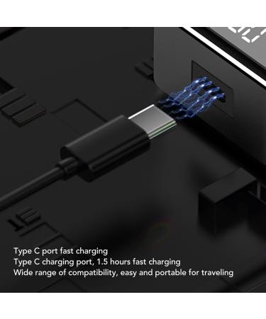 TOPINCN Beard Trimmer for Men - IPX7 Waterproof Mini Mustache & Hair Clipper Portable Electric Razor with Detachable Magnetic Head - Buy Online on SooperMarket.com