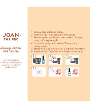 MoYou Stamping Schablone Pro XL 14 - Premium Nail Art Plates for Stunning Designs | International Shipping Available - Buy Online on SooperMarket.com