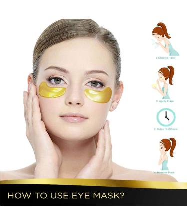 Shop Anti-Aging Eye Pads & Masks - Hyaluronic Eye Care for Dark Circles Puffiness & Moisture - 20 Pairs - International Shipping Available - Buy Online on SooperMarket.com