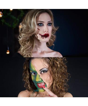 Tmishion Professional Halloween Make Up Kit - Special Effects B hne Make-up False Wound Scar Wax Skin Prep & Pore Concealer (#2) for International Shipping - Buy Online on SooperMarket.com