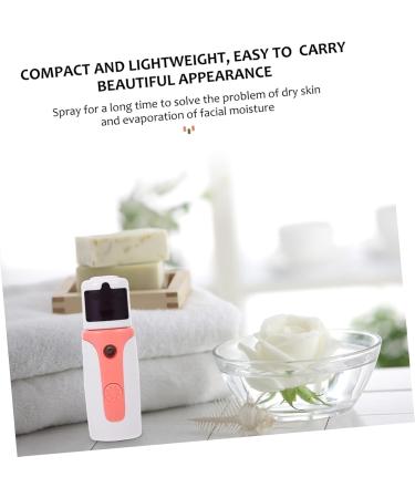 Baluue 3 Sets Hydrating Instrument Skin Moistener Handheld Sprayer Rechargeable Sprayer Face Mist Pink Abs - Buy Online on SooperMarket.com