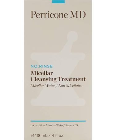 Perricone MD No Rinse Micellar Cleansing Treatment 3.99 Fl Oz - Gentle & Effective Cleanser - Buy Online on SooperMarket.com