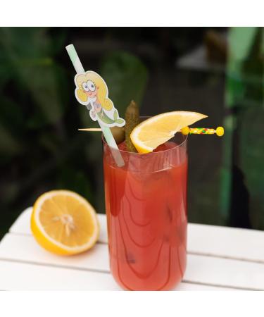 KICHOUSE 60pcs Disposable Straw Jumbo Straws Smoothie Straws Milk Beverage Drinking Straws Crafts Drinks - Buy Online on SooperMarket.com