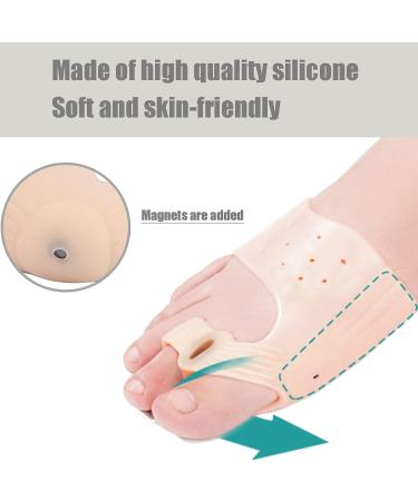 Orthopedic Ballen Toe Corrector - Silicone Smoothing Sleeves for Hammer Toe Chicken Eyes & Toenail Relief | International Shipping Available - Buy Online on SooperMarket.com