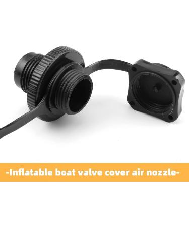 Yonburd Inflatable Boat Air Valve 2PCS Inflatable Boat Spiral Air Plugs One-Way Inflation Replacement Screw for Inflatable Boat - Buy Online on SooperMarket.com
