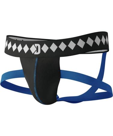 Diamond MMA Four-Strap Jock Strap Supporter with Athletic Cup Pocket - Black XX-Large - Buy Online on SooperMarket.com