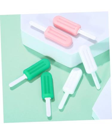 KALLORY 24 Pcs Popsicle Silicone Chew Silicone Pacifiers Braces Aligner Chewies Jaw Training Chewies Sticks 1 count (Pack of 1) As Shownx4pcs - Buy Online on SooperMarket.com