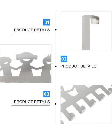 CHILDWEET Door Hanger 1pc Door Back Hook Over Door Towel Bar Over The Door Towel Racks for Bathroom Door Hanging Row Hook - Buy Online on SooperMarket.com