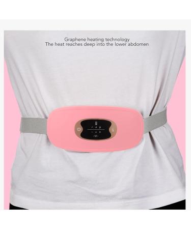 Adjustable Electric Menstrual Care Pad | Cordless Vibration Massage & Heated Waist Belt | 3 Temperature Levels for Women's Comfort - Buy Online on SooperMarket.com