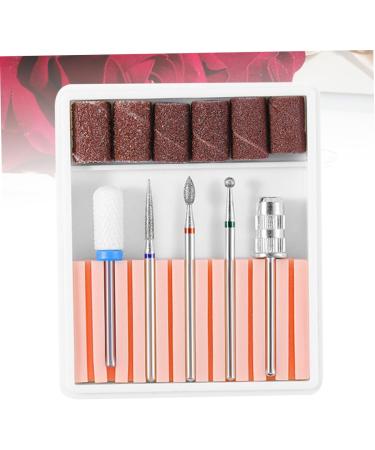 POPETPOP 2 Sets Nail Drill Bits Nail Polish Tools Sturdy Drill Bits Nail Files for Gel Nails Nail Art Tool Drill Bits for Nails Brocas Para Nail Grinding Head Manicure Tools Alloy Pink 6.5x5.5cmx2pcs Pinkx2pcs - Buy Online on SooperMarket.com