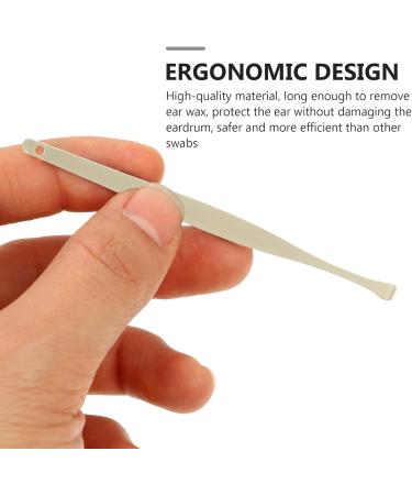 Ear Wax Removal Tool Set with Silicone Ear Plugs - Golden 11.5X2.7X1cm - Buy Online on SooperMarket.com