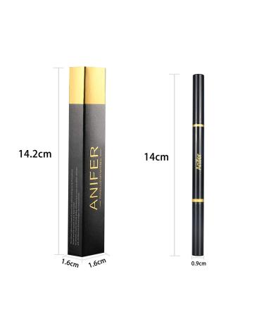 ANIFER Gray Eyebrow Pencil - Waterproof, Smooth, Natural & Vegan | Cruelty-Free Formula | Gray 5 - Buy Online on SooperMarket.com