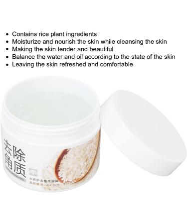 Body Exfoliating Moisturizing Gel Skin Care Deep Cleansing Hydrating Scrub Gel Refreshing Tender Skin Rice Moisturizing Hydrating Skin Care Gentle Exfoliation 4.9oz - Buy Online on SooperMarket.com