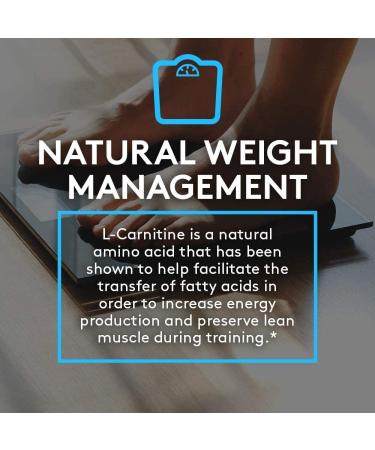 RSP L-Carnitine 500mg Weight Loss Supplement - Non-Stimulant Metabolism Booster for Men and Women - Amino Acid Workout Diet Pills - 120 Capsules - Buy Online on SooperMarket.com