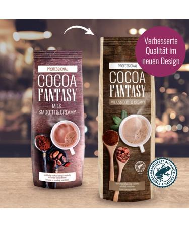 Cocoa Fantasy Milk Smooth & Creamy 1kg - Premium Hot Chocolate Powder with 14% Cocoa Content | New Recipe for Rich Drinking Chocolate - Buy Online on SooperMarket.com