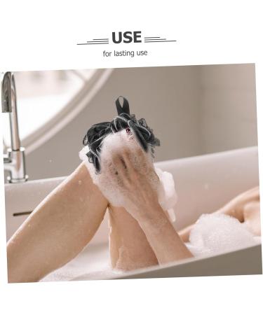 Buy NOLITOY 2pcs Long Handle Body Wash Sponge | Bath Ball Shower Scrubber | Loofah for Deep Cleansing - International Shipping Available - Buy Online on SooperMarket.com