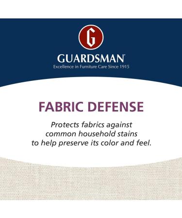 Guardsman Fabric Defense & Upholstery Protector 11 Oz - Stain Blocker for Microfiber, Rugs, Carpeting, Apparel - Repels Liquid, Odorless, Easy Clean - Buy Online on SooperMarket.com