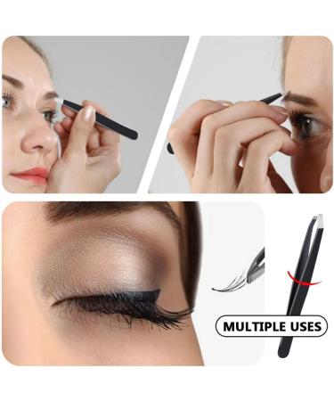ETEDES Precise Eyebrow Tweezers Set for Women and Men 3-in-1 1 Slant Tweezers + 1 Pointed Tweezers + 1 Pointed Slant Tweezers #-0810084 - Buy Online on SooperMarket.com