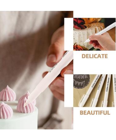 Alipis 4pcs Edible Markers Food Coloring Pens Fine Tip Food Grade Pens Edible Marker for Cookies Decorating Fondant Cakes Frosting Easter Eggs - Buy Online on SooperMarket.com