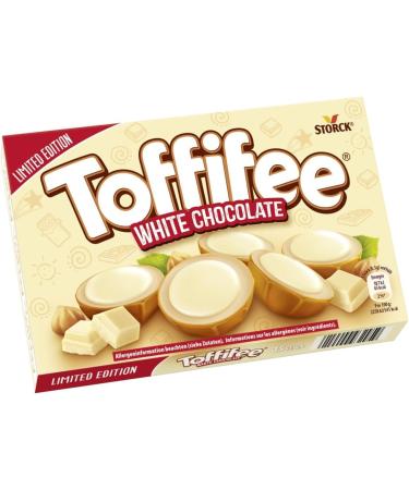 Toffifee White Chocolate Delight Hazelnuts in Caramel Luxurious Light Cream and Smooth White Chocolate - 15 Pieces (Pack Of 2) - Buy Online on SooperMarket.com
