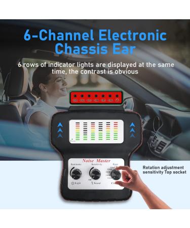 Chassis Ear Automotive Engine Noise Finder Tool | 6 Channel Sound Detector for Troubling Engine Noises | International Shipping Available - Buy Online on SooperMarket.com