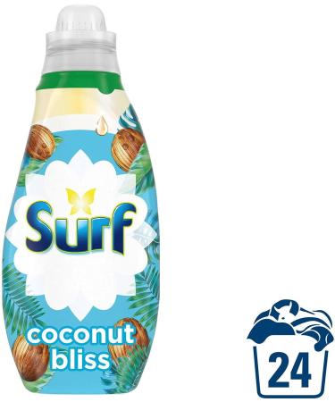 Surf Coconut Bliss Liquid Detergent 648ml - 24 Washes | 24 Count Pack - Concentrated Formula - Buy Online on SooperMarket.com