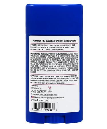 Dr. Teal's Rose & Milk Deodorant Gift Set (2 Pack 2.65oz Ea) - Rose & Milk Formula - Aluminum Free with Magnesium - Essential Oils Shea Butter & Arrowroot Powder Absorb Moisture Keep Skin Healthy - Buy Online on SooperMarket.com
