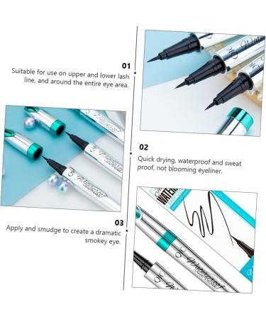 Beavorty Very Fine Eyeliner Black Eyeliner Pen Women Birthday Waterproof Eye Liner Girl Liquid Ink - Buy Online on SooperMarket.com