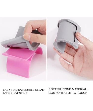 Worparsen Nail Armrest Cushion Detachable Wear Resistant Great DIY Nail Art Pillow Nail Palm Rests Stand Decor Pink - Buy Online on SooperMarket.com
