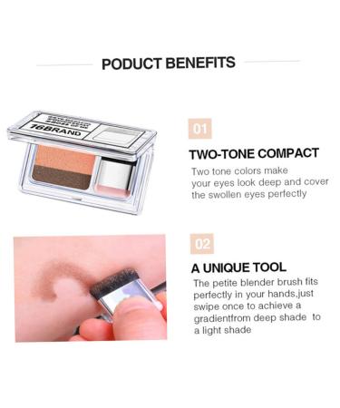Lazy Eyeshadow - Long Lasting Waterproof Two Tone Glitter Gradient Palette | Shop Now for Stunning Eye Makeup - Buy Online on SooperMarket.com