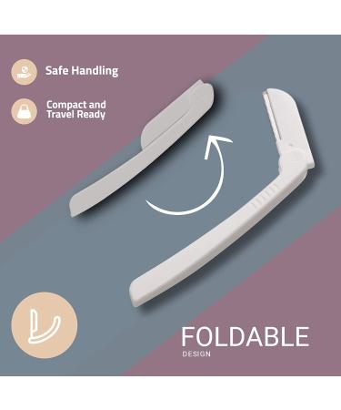 Dermaplaning Tool (9 Count) - Face Razor for Women | Hair Remover Blade for Eyebrows & Peach Fuzz | Exfoliate & Smooth Skin - Pack of 1 - Buy Online on SooperMarket.com