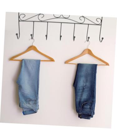 Baluue Clothes Hanger Clothes Rack 2pcs Door Hook Wall Mounted Towel Mounted Coat Hooks Storage Hangers Back Door Hooks Over Towel Holder Coat Hanger - Buy Online on SooperMarket.com