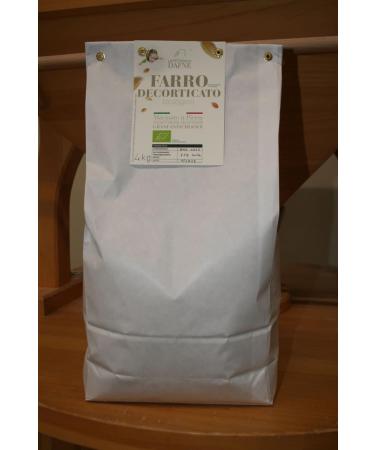 ORGANIC HULLED SPELLED ANCIENT CEREALS IN BEANS PRODUCTION IN ITALY PACK 1 PACK OF 4 KG - Buy Online on SooperMarket.com