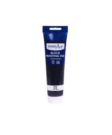 Handy Art Block Printing Ink  5 Ounce  Black Black 5 ounce