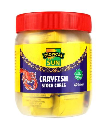 Tropical Sun Crayfish Cube Jars 40 Cubes 400 g