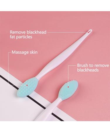 10Pcs Silicone Exfoliating Lip Brush Set - Double-sided Soft Brushes for Lip and Nose Blackhead Cleanse - Lip Scrubber for Smoother Fuller Lips - Women's Beauty Tools - Buy Online on SooperMarket.com