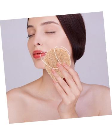 Mikinona Walnut Cleansing Puff Sponge - Gentle Face Wash & Bath Essential for Radiant Skin - Buy Online on SooperMarket.com