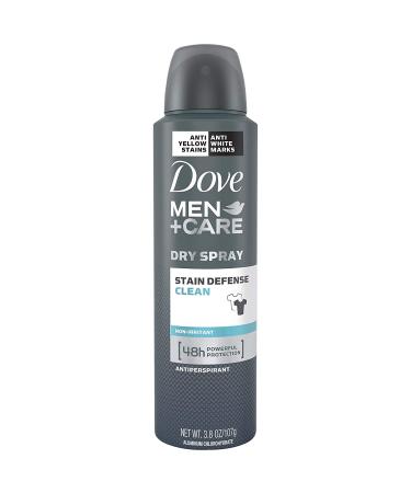 Dove Men+Care Stain Defense Dry Spray Antiperspirant Deodorant - Clean 3.8 oz | Shop Internationally - Buy Online on SooperMarket.com