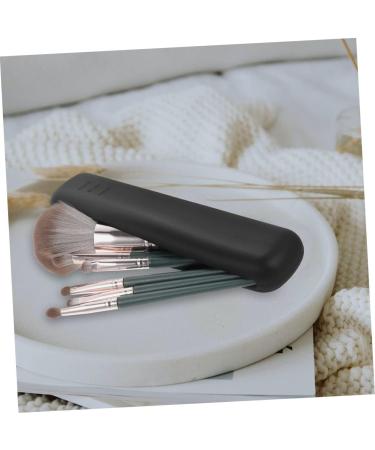 Gogogmee 1set Powder Puff Storage Box Miss Beauty Egg Small Black 20X4.8CM - Buy Online on SooperMarket.com