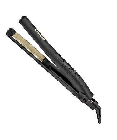 Conair Instant Heat Ceramic Flat Iron 1 Inch Black