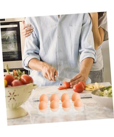 Mikikit Practical Pcs Egg Shelf Utensil Holder with Lid Containers with Lids Refrigerator Egg Case Blank Organizer Professionl - Buy Online on SooperMarket.com