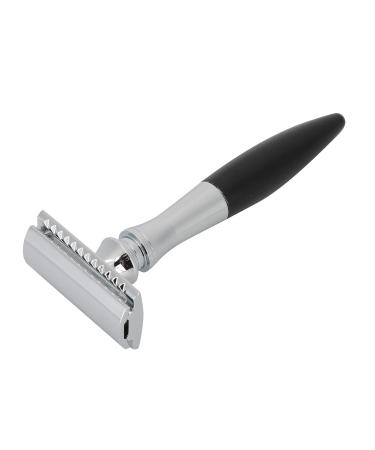 Double Edge Blade Retro Safety Razor - Foldable Stainless Steel Men's Hand Razor (Black) | Razor Epilation Device & Accessories for Hair Removal - Buy Online on SooperMarket.com