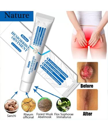 Healmusz Natural Herbal Hemorrhoids Ointment Healmusz Hemorrhoid Ointment Chinese Herbal Hemorrhoids Cream Organic Herbal Hemorrhoids Ointment 0.7Oz/20g (1pcs) - Buy Online on SooperMarket.com