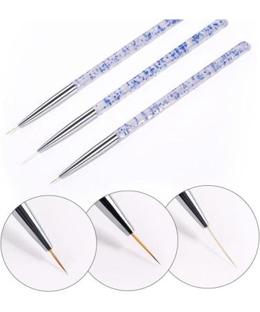 Worparsen Nail Art Pens Convenient French Tips Line Stripes DIY Drawing Pens Labor-saving Ultra-Light A - Buy Online on SooperMarket.com