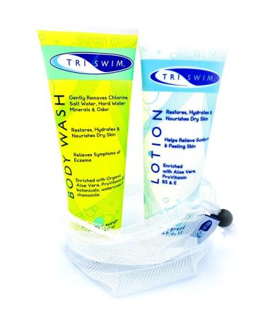 TRISWIM Chlorine Out Body Wash & Lotion Gift Set Citrus 8.5 Fl Oz - Pack of 2 - Buy Online on SooperMarket.com