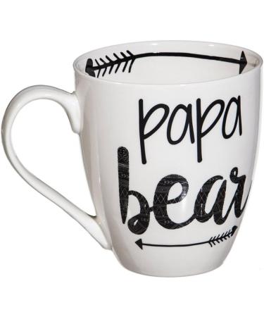Cypress Home Bear Family Ceramic Cup O' Java Gift Set - Ideal for Indoor/Outdoor Use in Kitchens, Parties, and Homes - 6x4x4 Inches - Buy Online on SooperMarket.com