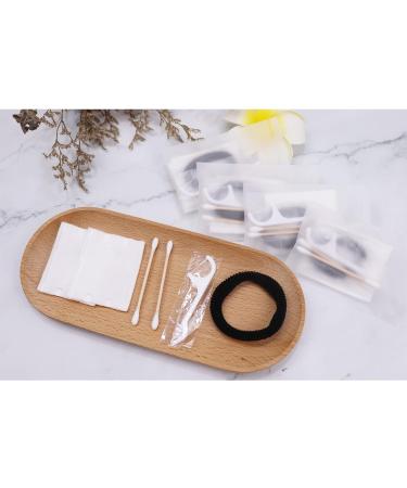 100-Pack Hotel Amenities Set | Individually Packed Accessories: Cotton Pads Swabs Hair Bands & Dental Floss for Hotels - Buy Online on SooperMarket.com